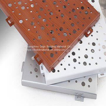 Roll Coating Flat Aluminum Veneer Subway