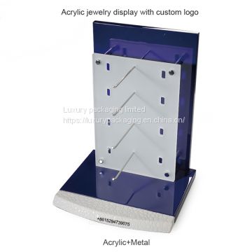 Custom 2020 Advertising Acrylic Portable Sunglasses Jewelry Rack Display Stand in Eyewear Shop Decoration Wholesales