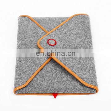 customized shape super quality felt laptop cases jade guasha