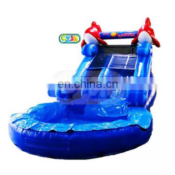 inflatable water slide fish