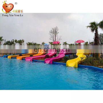 Hot Sale Multi-Lane Racing Fiberglass Water Slide for Sale photo-5