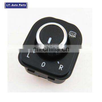 Chrome Side Mirror Adjust Switch Knob For VW For Passat B6 For Jetta Golf CC MK5 5ND959565B