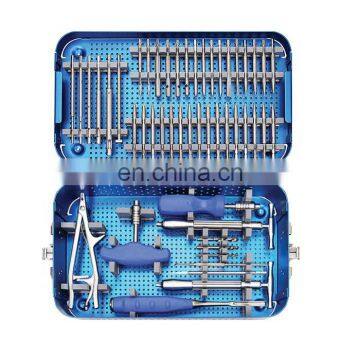 Basic Orthopedic Surgical Instrument Set Screw Removal Instrument Set Trauma Plates Instruments