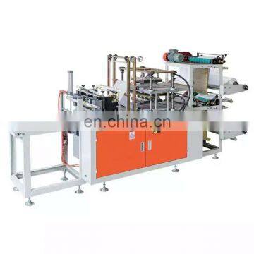 stock  High speed 300pcs/min Cheap Type Double Layer Plastic HDPE CPE Glove Making Machine Price with hot pin