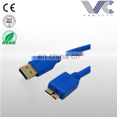 Superspeed USB 3.0 Type A Male to Micro B Male 24/28AWG Cable (10 Feet, Blue) photo-4