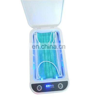 Portable USB charging LED UV Sterilizer Box Ultraviolet Light Lamp for Mobile phone   Jewelry Watch Small tools