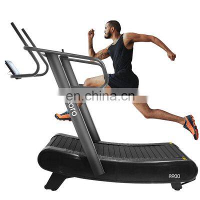 non-motorized treadmill   air runner gym commercial running machine good quality Gym professional lifefitness treadmill