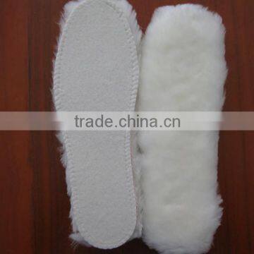 Natural sheepskin insole for outdoor belle shoes comfortable