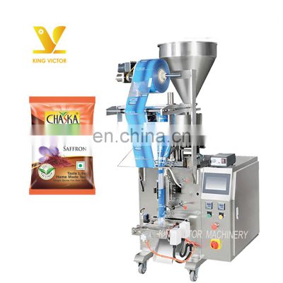 Automatic sawdust saffron packing machine factory price