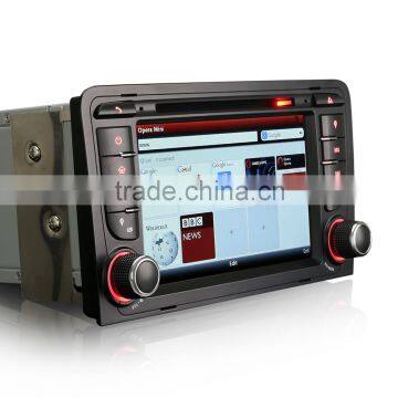 Erisin ES7047A 7" Auto Radio 2 Din Car Media Player for A3 S3 RS3 RNSE-PU
