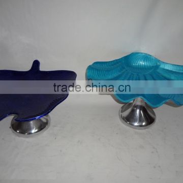 Aluminum Fruit Bowl With Stand 1718