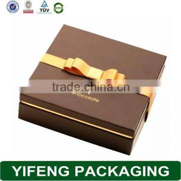 Alibaba Manufacturer Gift Homemade Chocolate Packing Paper Box For Chocolates