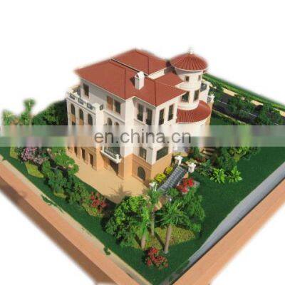 Villa scale model making/miniature architectural model/3d building model for sale