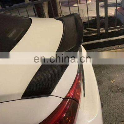For Infiniti Q50 Q50S Carbon Fiber Rear Trunk Wing Spoiler 2013-2019 photo-2
