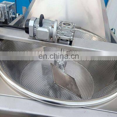 Electric Gas Heating Chicken Snacks Fryer Machine With Automatically Oil Filter For Sale photo-5