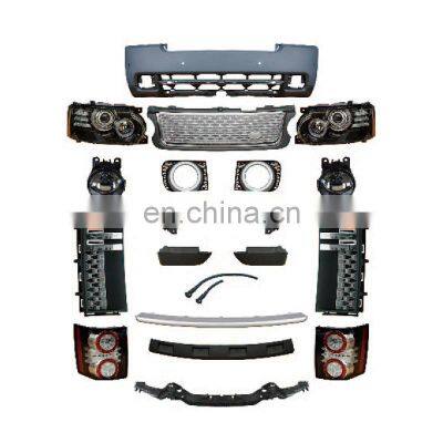 Car full body kits mud guard hood radiator LR026421 grille inner fender liner  for land rover vogue 2010 - 2012