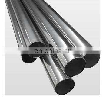 Sinco Steel Price Per Meter Ss316 Seamless Ss Aisi 304 Stainless Steel Tube Sanitary Pipe Fittings Polish Surface Series Finish