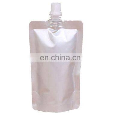 Custom Printed Aluminium Doypack spout pouch Liquid Soap Juice Water bag 500ml 1L