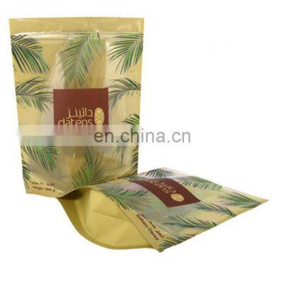 manufacturer aluminum foil zip lock coffee packaging bag with valve