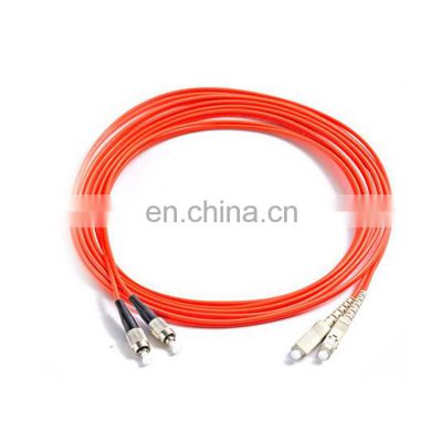 Indoor Outdoor Fiber Optic Patch Cord G65 patch cord mm connector duplex SC FC LC fiber optical patch cord single mode 3m length