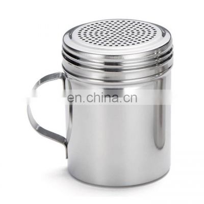 Stainless Steel Salt Spice Sugar Pepper Flavour Bottle, Holes for Kitchen Cooking Bottle, Outdoor Barbecue spice jar