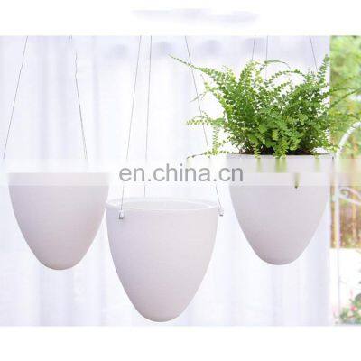 Customized Indoor Hanging Plant Mini Stand Decorative Living Room Vase Resin Flower Pot photo-3