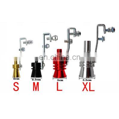 Automobile Aluminum Alloy Refitting Turbine Sound Car Turbo Muffler Whistle