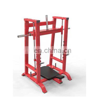 Leg Press Machine Red Black HA89 Commercial Gym Fitness Equipment Plate Loaded Vertical Leg Press Machine