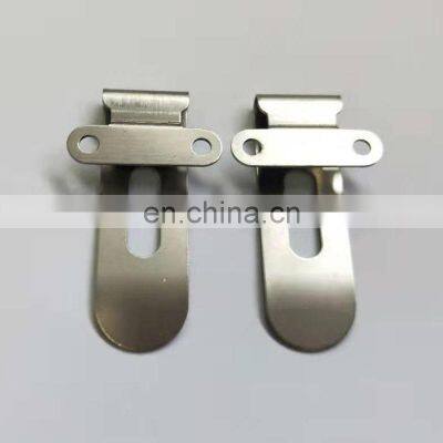 OEM Sheet Metal Stamping Parts Stainless Steel Clamp Belt Clip photo-2