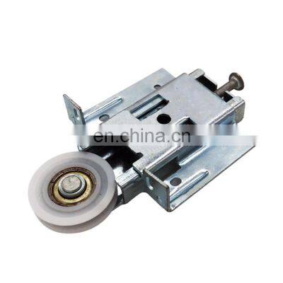 Heavy duty bottom single nylon wardrobe cabinet pvc sliding bearing door window track roller wheel