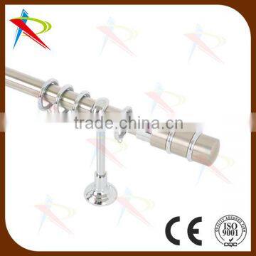 Simple design Aluminium Alloy curtain rod/curtain rod finial