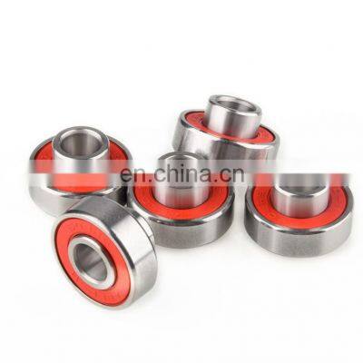 Deep Groove Ball Bearing 608 Skateboard Bearings Built in Spacers
