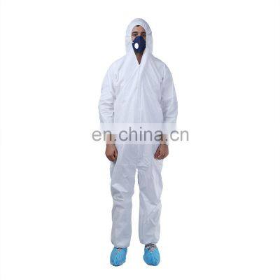 Paint Spraying Powder Coating Industrial Disposable Type 5 6 Microporous Coverall