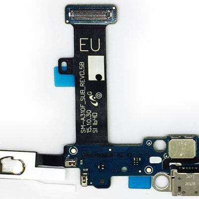 USB Charging Dock Flex Cable For Samsung A3 2016 A310F Charger Port Port Connector Part Replacement