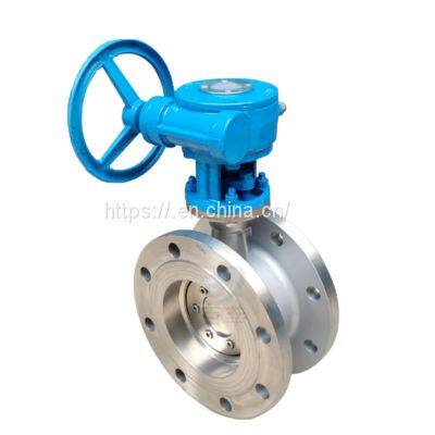 Stainless Steel Flanged Butterfly Valve