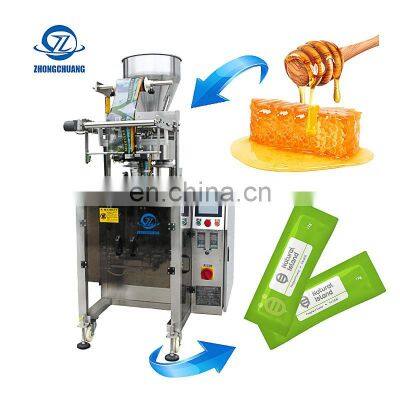 Liquid Paste Forming Filling Vertical 3 Side Bag Sealing Mayonnaise Mustard Sauce Ketchup Sachet Seal Packaging Machine photo-2