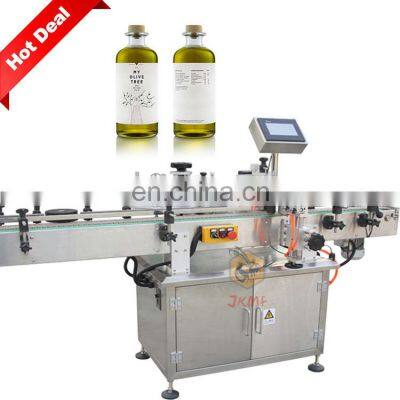 Easy to operate labels machine round olive oil bottle sticker machine printer