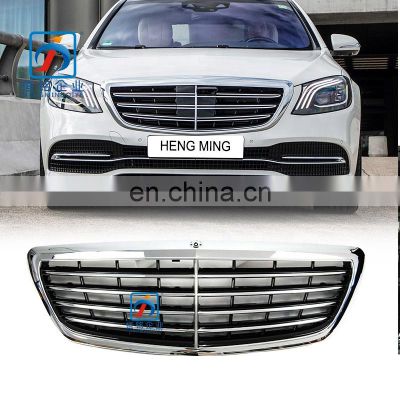 New Front bumper Grille Front Chrome Grill for S Class W222 2014-2017 2228800083