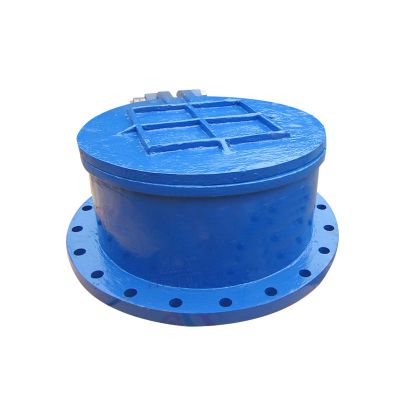 High quality pipeline sewage treatment circular flap valve cast iron check valve