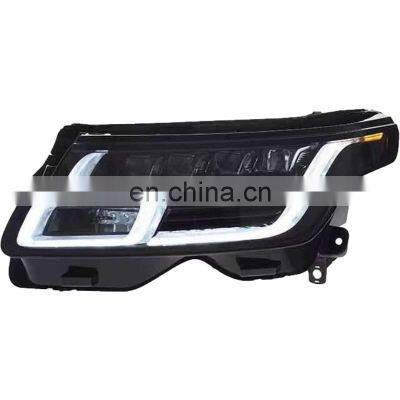 Modified to Full LED Headlamp Headlight With Dynamic 2018-2020 for Range Rover Vogue SVO Head Lamp Head Light 2014-2017 photo-3