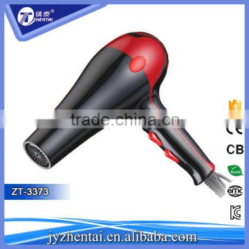 ZT-3373 Electric Motor Hair Blower Dryer with 2 Type Diffusers