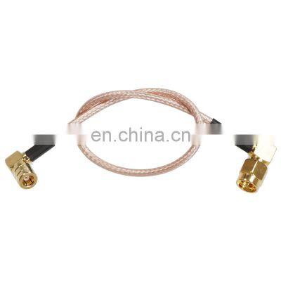 SMA to SMB RG316 Cable, Right Angled SMA Male to SMB Female RG316 Cable