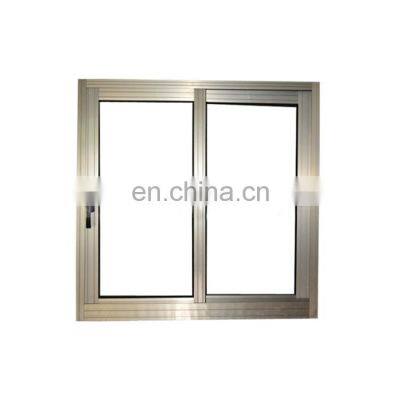 Aluminum alloy sliding window with flying edge beautiful and better sealing effect for bathroom decoration