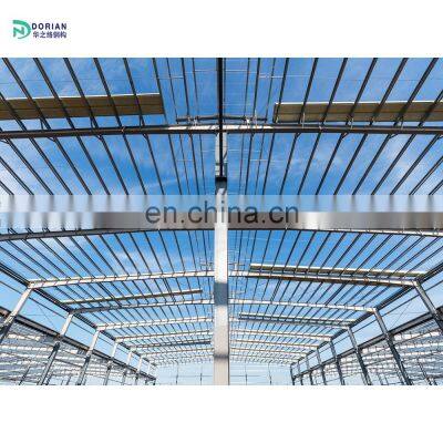 Low Cost Prefabricated c Channel Light Steel Building Prefab Steel Structure Warehouse