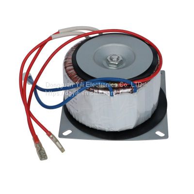 Low Iron Loss No Radiation No Noise Toroidal Power Transformer