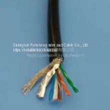 4/6/8/10/12 core network cable plus 2 power cable 0.75/1.0/3 Composite ROV cable Zero buoyancy special underwater cable customization