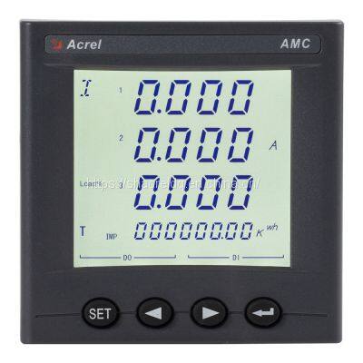 Acrel Electrical Panel Meter For Low Voltage Distribution Board AMC96L-E4/KC With 4DI2DO RS485-Modbus