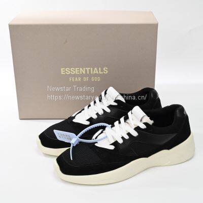 ES02W19U-SRLEFABLWH Fear of God ESSENTIALS All in Black And White