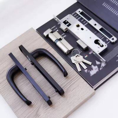 Factory Price Aluminium Window Level Handle Luxury Door Handle Lock Sliding Window Lock
