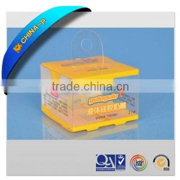 full color offset printing pvc clear packaging box